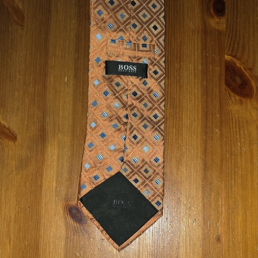 BOSS Orange Patterned Tie - Picture 3 of 8